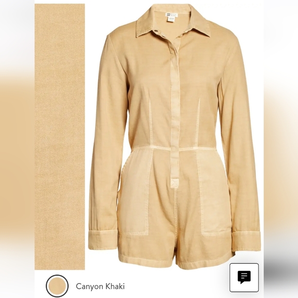 ๐ 2X HOST PICK ๐ BillaBong Gigi Twill Romper - Picture 16 of 16